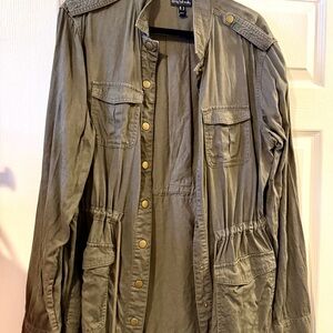 Long Tall Sally GUC 16 Khaki Utility Jacket